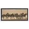 Stupell Industries Western Horses Gallop Floater Framed Canvas Wall Art Design by JG Studio
